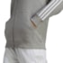 Jaqueta Moletom Adidas Essentials 3 Stripes Feminino Cinza