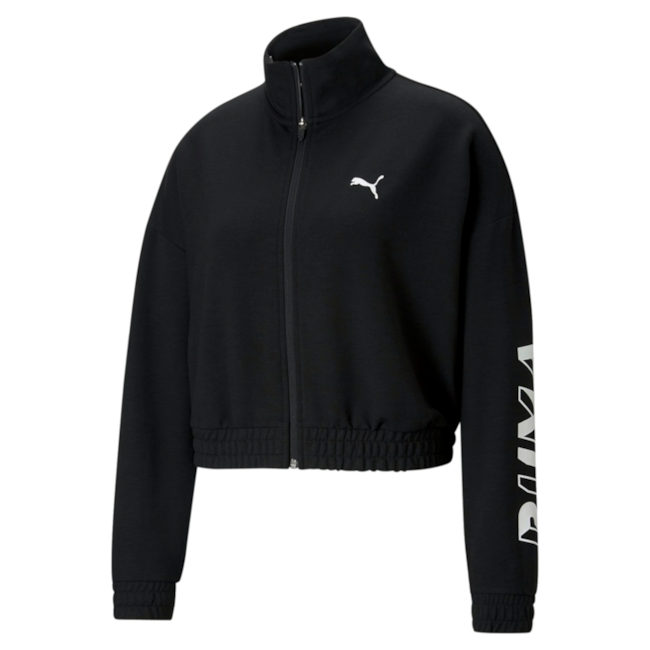 Jaqueta Moleton Puma Track Modern Sports Feminina Black