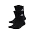 Kit Meia Cano Longo Adidas Preto
