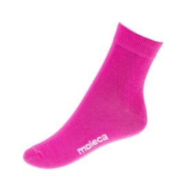 Kit Meia Cano Médio Moleca Branco