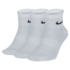 Kit Meia Esportiva Cano Curto Nike Unissex Branco