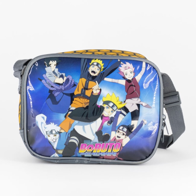 Lancheira Luxcel Boruto Infantil Laranja