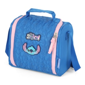 Lancheira Luxcel Stich Infantil Azul