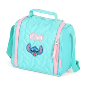 Lancheira Luxcel Stich Infantil Turquesa