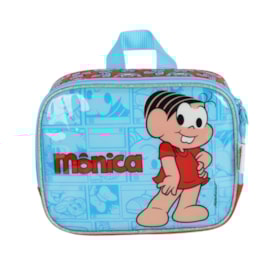 Lancheira Luxcel Turma Da Monica Infantil Azul