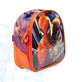 Lancheira Xeryus Homem Aranha Infantil Marinho e Marinho/vermelho