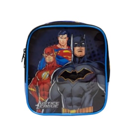 Lancheira Xeryus Liga Da Justiça Infantil Azul/preto