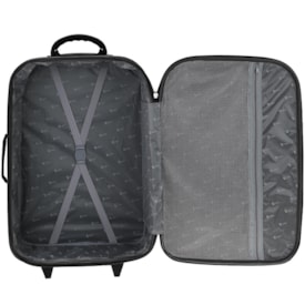Mala Soft Grande Tonin Linha Retrô Preto