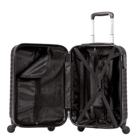 Mala Viagem Pequena Sestini 360° Deluxe 20 Preto