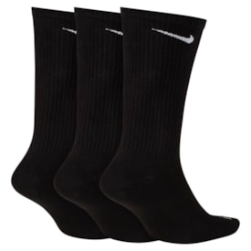 Meia Cano Longo Nike Preto