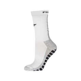 Meia Esportiva Cano Alto Grip Branco