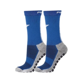 Meia Esportiva Cano Alto Grip Marinho