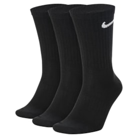 Meia Esportiva Cano Longo Nike Preto Meia Esportiva Cano Longo Nike Preto