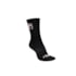 Meia Fila Cano Alto 3 Pares Unissex Preto