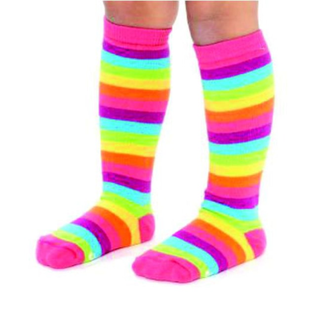 Meia Multicolor Gasf Infantil Feminina Rosa