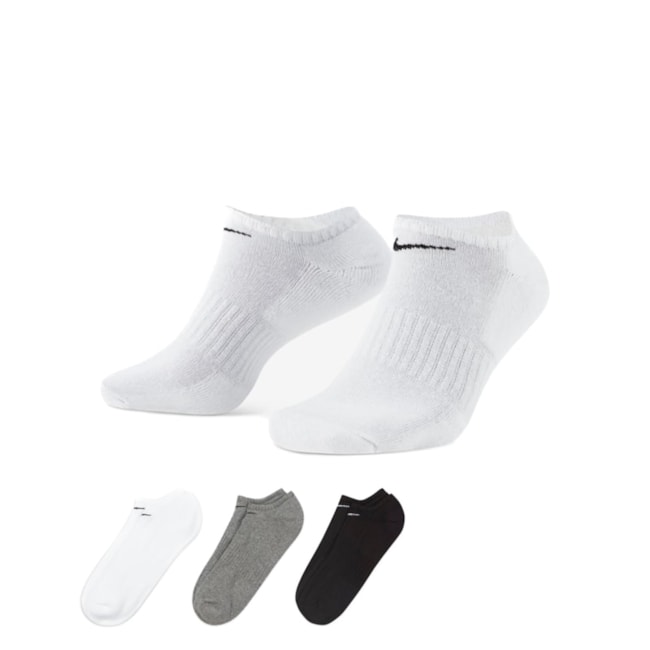 Meia Nike Everyday Cushion Unissex Branco