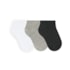 Meia Sapatilha Selene Kit 3 Pares Preto