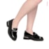 Mocassim Barbie™ Salto Médio Piccadilly Feminino Preto