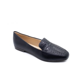 Mocassim Lu Rezende Feminino Preto