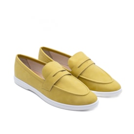 Mocassim Moleca Feminino Mostarda