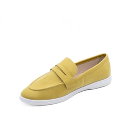 Mocassim Moleca Feminino Mostarda