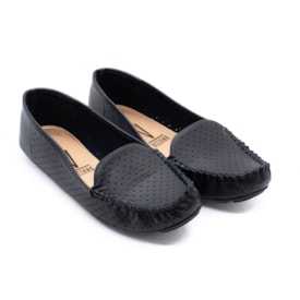 Mocassim Vizzano Feminino  Preto