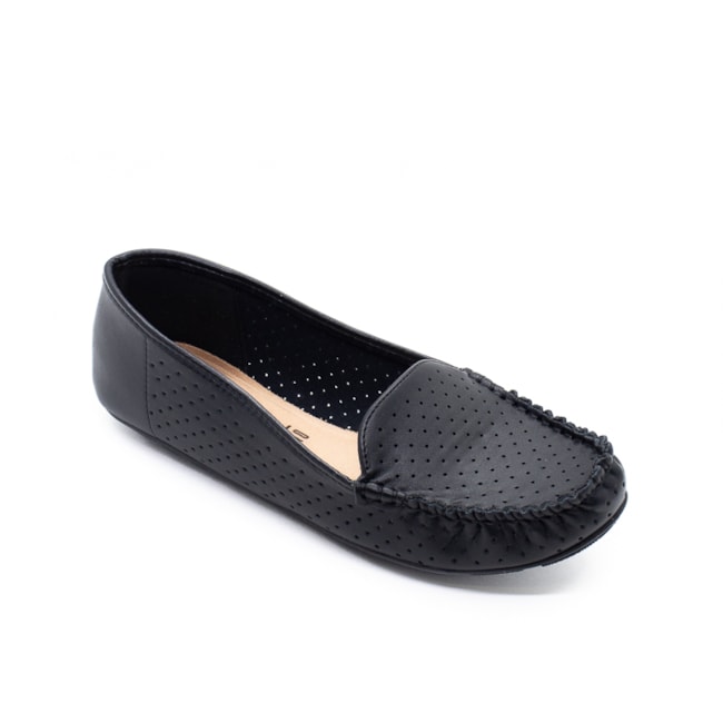 Mocassim Vizzano Feminino  Preto