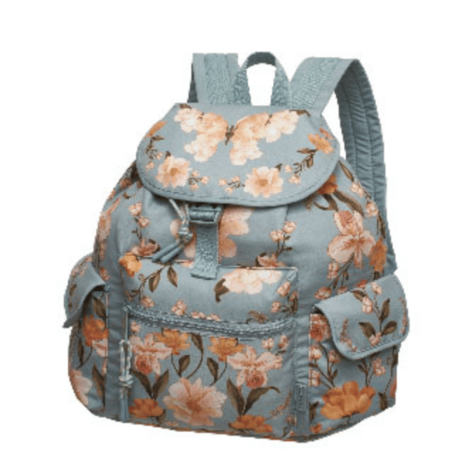 Mochila Casual Farm Feminina Azul Claro