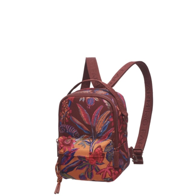 Mochila Casual Farm Feminino Bordo