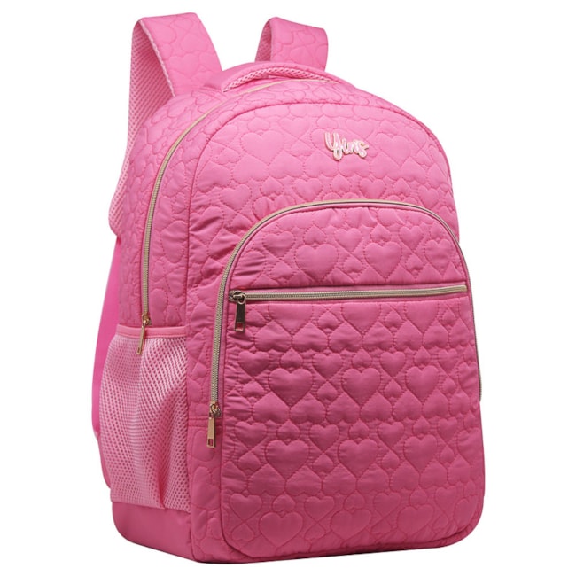 Mochila Casual Yins Feminina Rosa