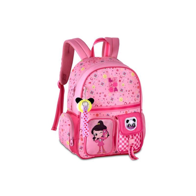 Mochila Clio Feminina Infantil Rosa