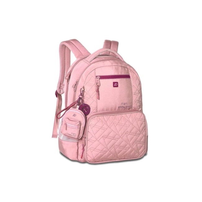 Mochila Clio Feminina Rosa