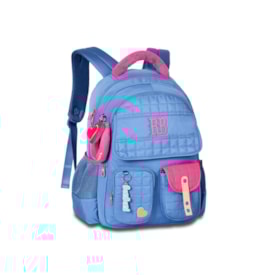 Mochila Clio Infantil Feminina Azul