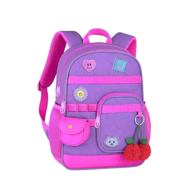Mochila Clio Infantil Feminina Lilas