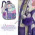 Mochila Clio Infantil Feminina Lilas Holográfico