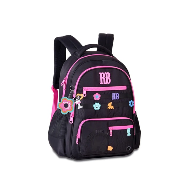 Mochila Clio Infantil Feminina Preto