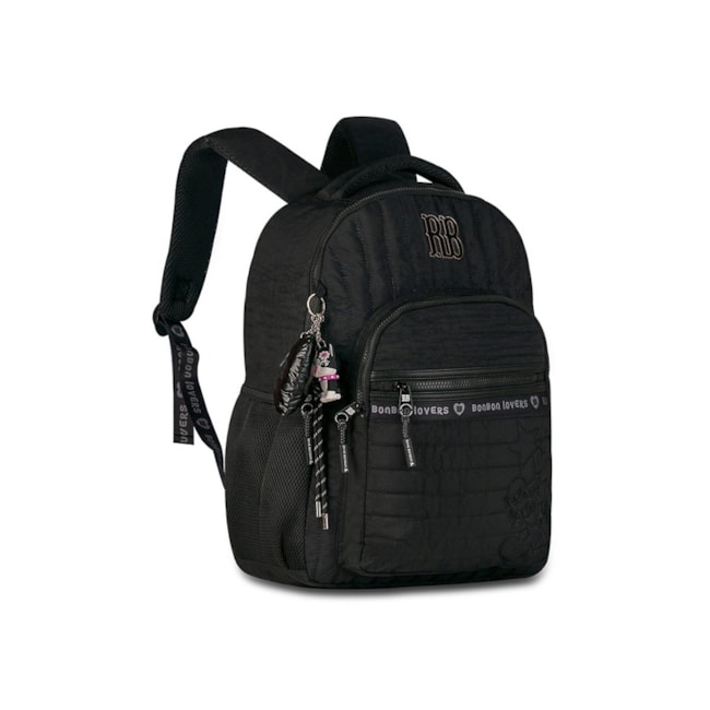 Mochila Clio Infantil Feminina Preto