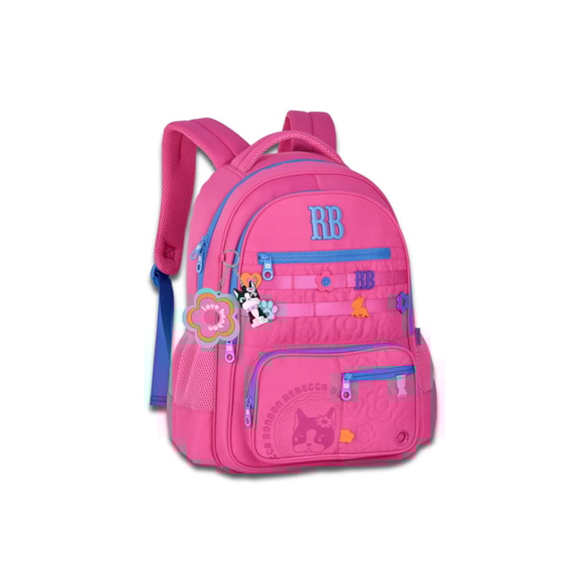Mochila Clio Infantil Feminina Rosa