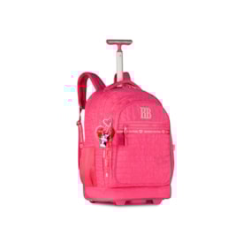 Mochila Clio Infantil Feminina Rosa