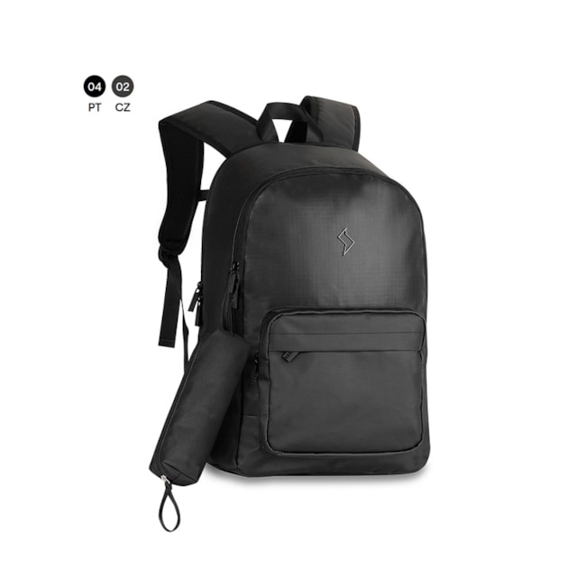 Mochila Clio Masculina Preto