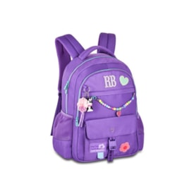 Mochila Clio Rebecca Bonbon Feminina Infantil Roxo