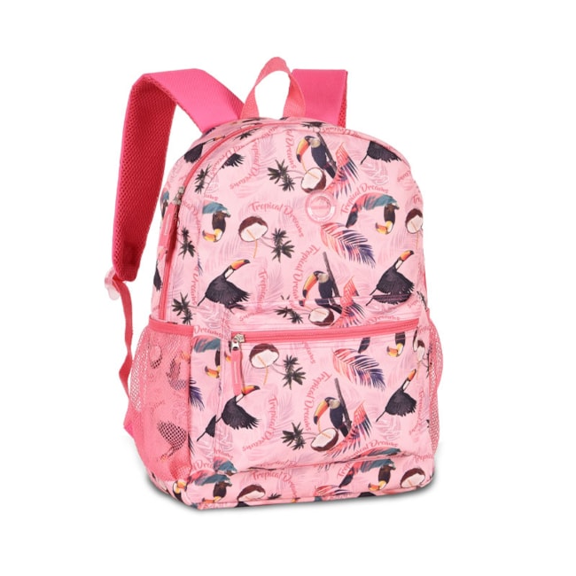 Mochila Clio Style Feminina Rosa