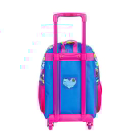 Mochila De Rodinha Sestini Infantil Feminina Colorida Colorido