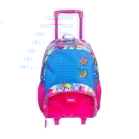 Mochila De Rodinha Sestini Infantil Feminina Colorida Colorido