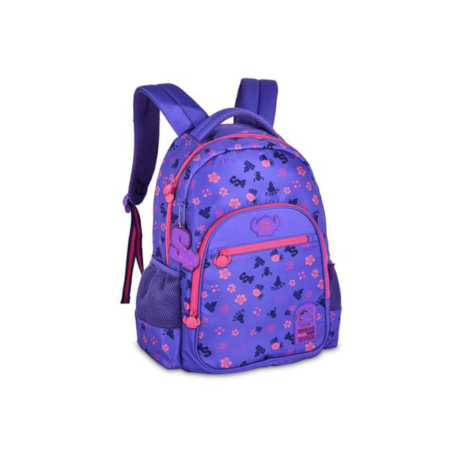 Mochila Disney Tsum Tsum Infantil Rosa