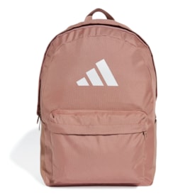 Mochila Esportiva Adidas Classic 3 Bar Logo  Diversas Argila Quente