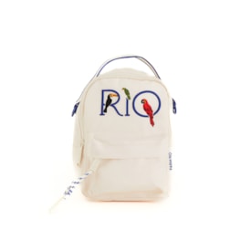 Mochila Farm Borogodó Rio Off White