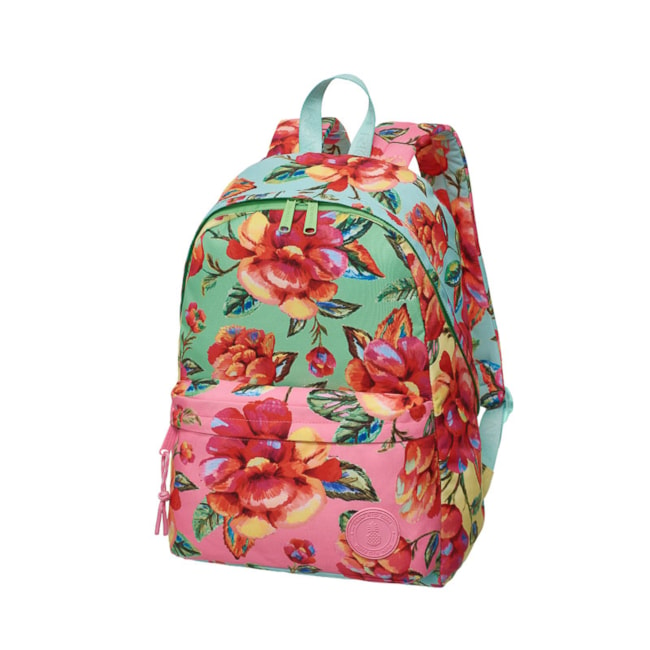 Mochila Farm Céu De Flor Feminino Verde