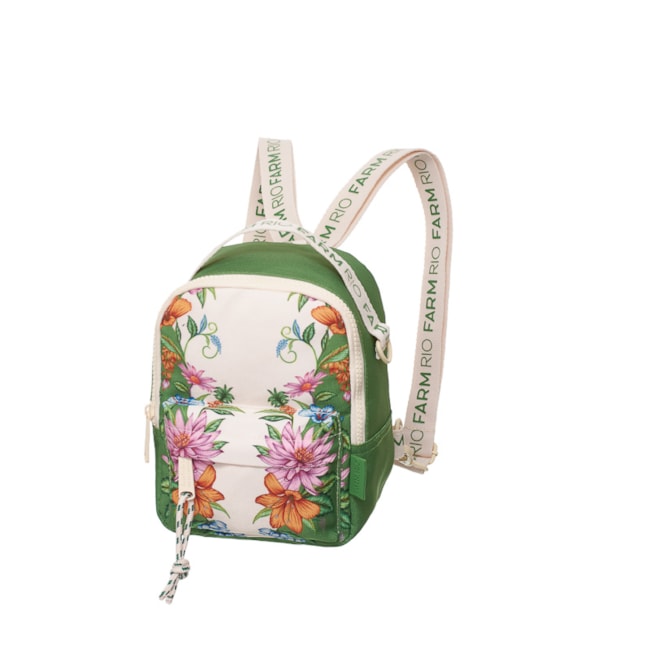 Mochila Farm Delicadeza De Fruta Feminina Off White