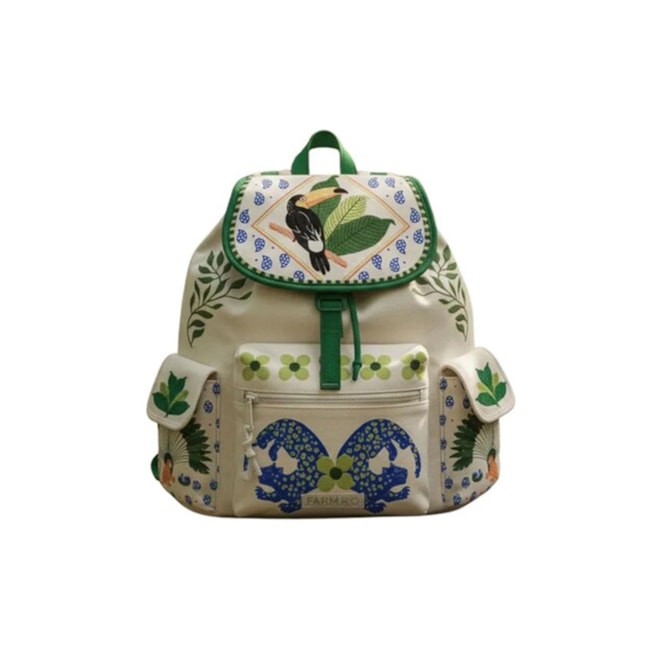 Mochila Farm Feminina Off White